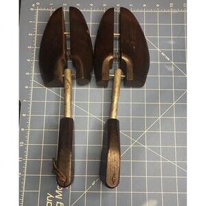 Vintage Chester Shoe Tree Keeper Inserts Wooden 4 Gene 12 In Boot Rochester NY